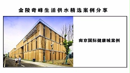 金陵奇峰分享南京国际健康城案例