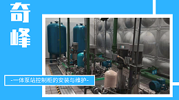 一体泵站控制柜的安装与维护